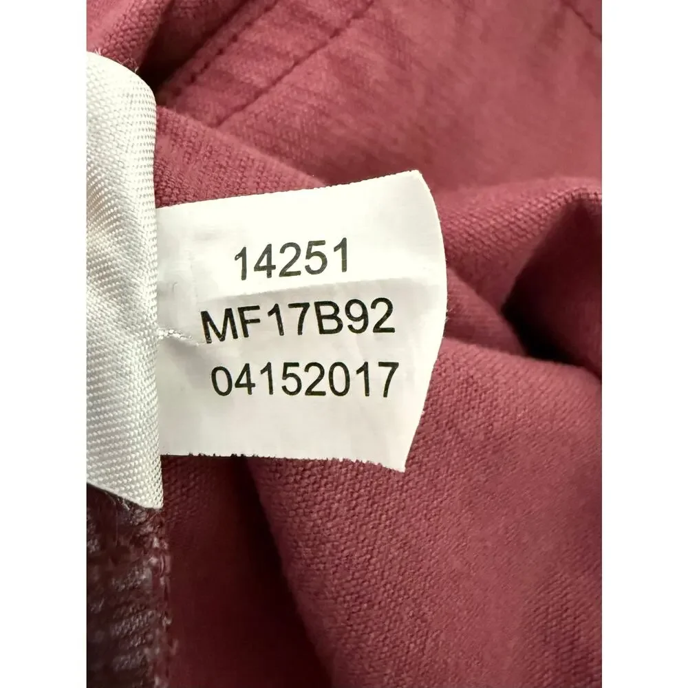 Peter Millar Men’s Corduroy Classic Fit Pants Burgundy Golf Luxury 5-pocket  36